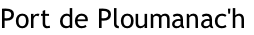 Port de Ploumanac'h